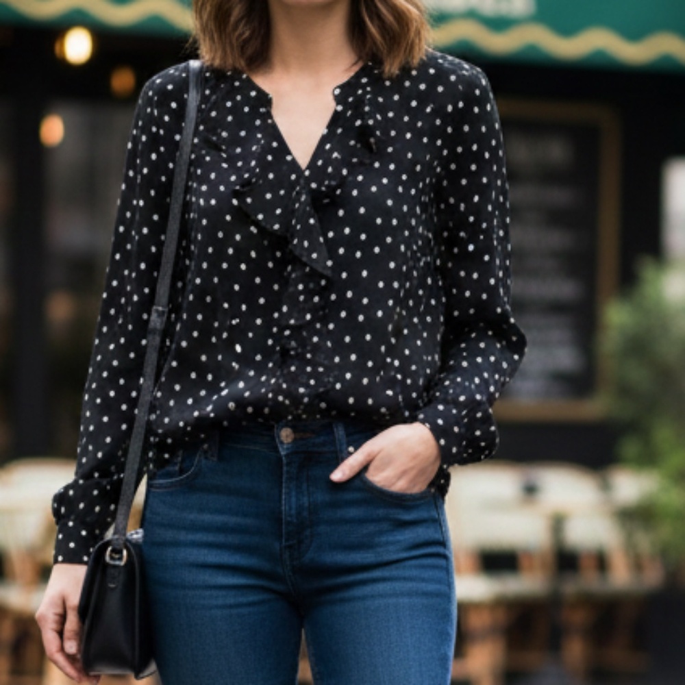 GERARD DAREL DOTS TOP